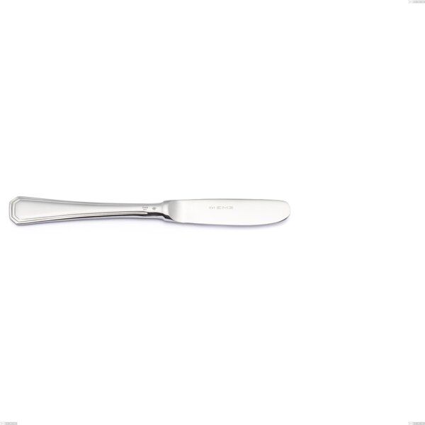 Savoia Argento 8 micron Silver Spread Butter, Stainless Steel Aisi 304 Silver Finish, 8 micron silver thickness, 3 mm cutlery thickness, 175 mm length
