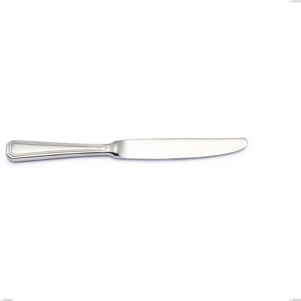 Savoia Argento 8 micron Table Knife with Hollow Handle, Silver Plated Stainless Steel Aisi 304, Silver Thickness 8 Microns, Cutlery Thickness 3 mm, Length 238 mm