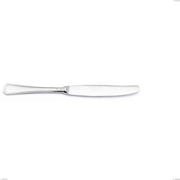 Savoia Silver 8 Micron Fruit Knife, Stainless Steel Aisi 304 Silver Finish, 8 Micron Silver Thickness, 3 mm Cutlery Thickness, Length 218 mm
