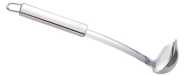 Sauce Ladle with Spout in 18/10 Stainless Steel 30 cm Length with Ring from Club Mestoli Collection