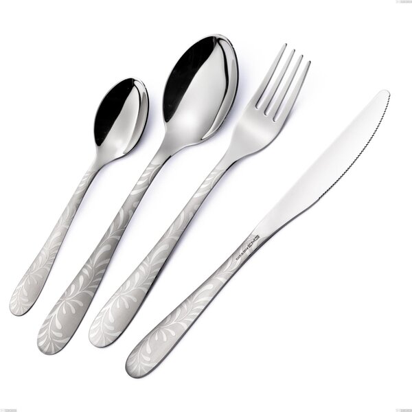 Segno Mediterraneo Coffee Spoon, Stainless Steel 18/10 (aisi 304) Laser Engraving, 1.8 mm Thickness, 137 mm Length