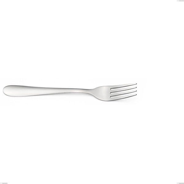 SEGNO Table Fork in 18.10 AISI430 Stainless Steel - Length 204 mm Polished Steel Handle Dishwasher Safe