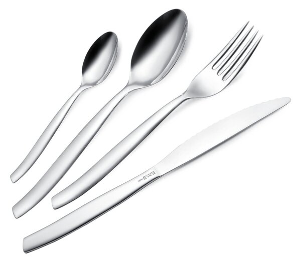 Shark 30-piece Cutlery Set in Panoramic Packaging with Steak Knives, Stainless Steel 18/C (AISI430), 2.00 mm Thickness