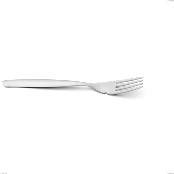 Shark Sandblasted Fish Fork, Stainless Steel 18/C (AISI430), 2.00 mm Thickness, 189 mm Length, Satin Stainless Steel Finish