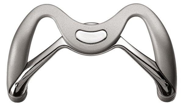 Rectangular Bread Basket, Desserts with Handles 28 cm ALEX EME Line in Polished Stainless Steel Chrome Handles Name: alex