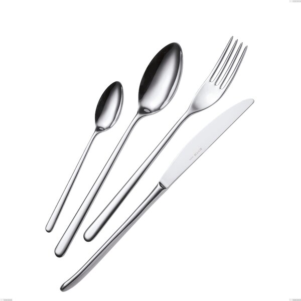 Venice Serving Fork, Stainless Steel 18/10 (AISI304), Length 262 mm Thickness 4.00 mm