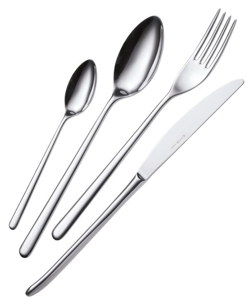 Venice 51-piece cutlery set in canteen box, Stainless Steel 18/10 (AISI304), thickness 4.00 mm