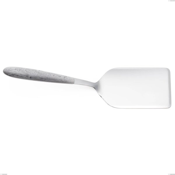 Birch Lasagne Spatula, 18.0 Steel, PBT Handle with Sublimated Polished Steel, Length 240 mm Vero Betulla Cutlery