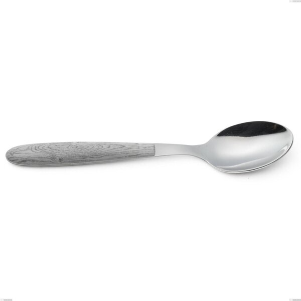 Genuine Birch Table Spoon, 18.0 Steel, PBT Handle with Sublimated Polished Steel, Length 190 mm Name: Vero Betulla