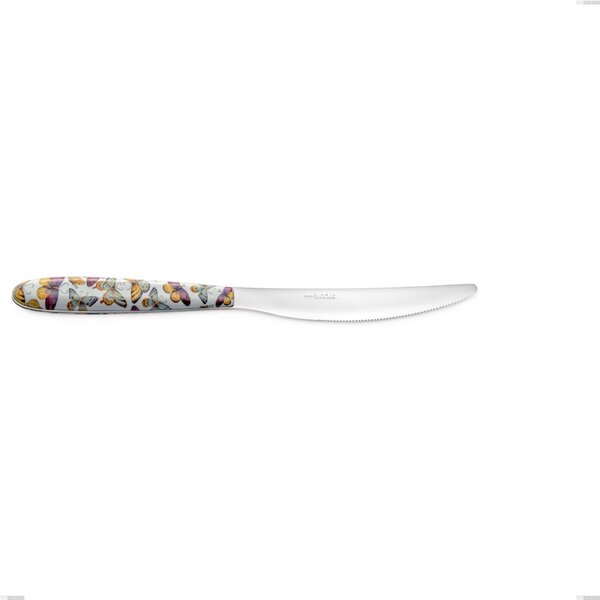 True Butterfly Table Knife, 18.0 Nickel-Free Stainless Steel, PBT Handle with Sublimated Polished Steel, Length 225.00 mm Name: Vero Butterfly