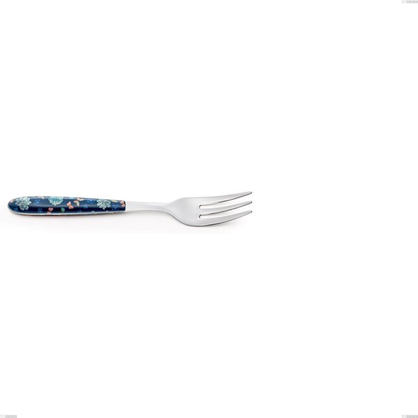 Vero Garden dessert fork, 18.0 nickel-free stainless steel, PBT handle with sublimated polished steel, length 150 mm