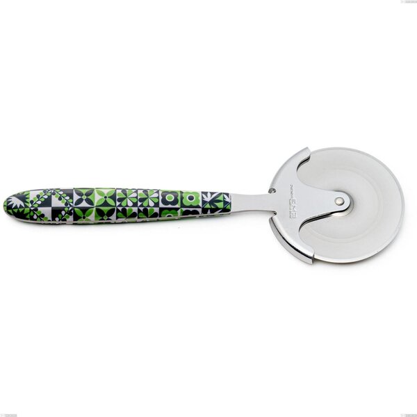 Vero Icon pizza cutter wheel, 18.0 nickel-free steel, PBT handle with polished steel sublimation, length 200 mm