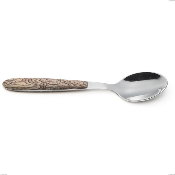 True Larch Coffee Spoon, 18.0 Nickel-Free Stainless Steel, PBT Sublimated Polished Steel Handle, Length 140 mm Name: True Larch