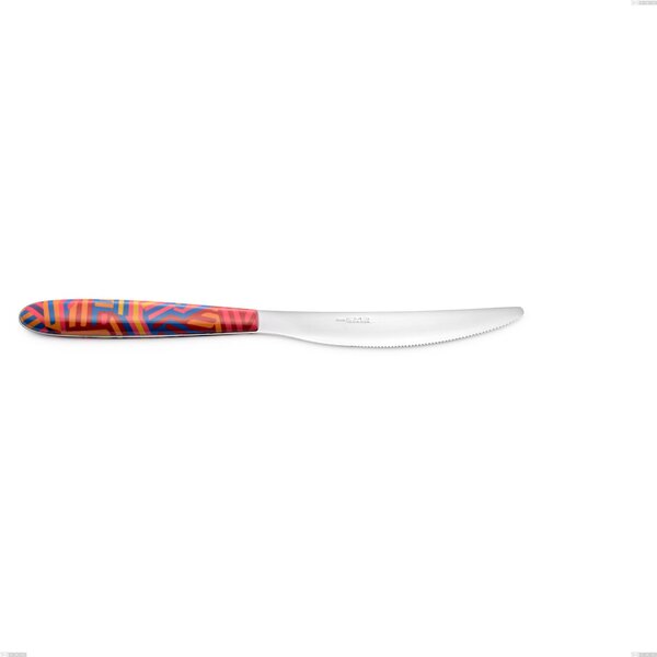 Vero Linear Table Knife, 18.0 Nickel Free Steel, PBT Handle with Sublimated Polished Steel, Length 225 mm