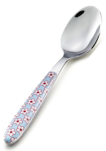 Coloured Table Spoon 1 Piece VERO MARGARITA Light Blue 63 18/C