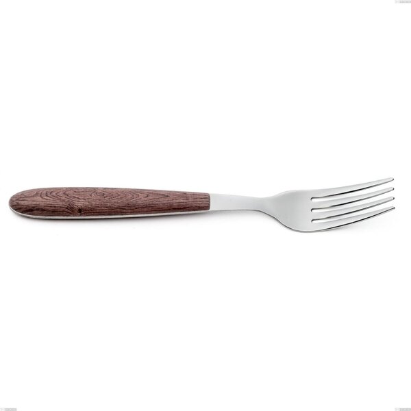 Table Fork Vero Noce, 18.0 Nickel Free Steel, PBT Handle with Sublimated Polished Steel, Length 190 mm