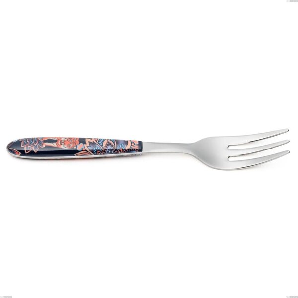 Dessert Fork Vero Pechino, 18.0 Steel, PBT Sublimated Polished Steel Handle, Length 150 mm