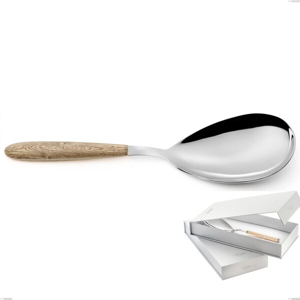 Vero Pino Cutlery with Book-Type Packaging, 18.0 Nickel-Free Steel, Sublimated PBT Handle with Polished Steel