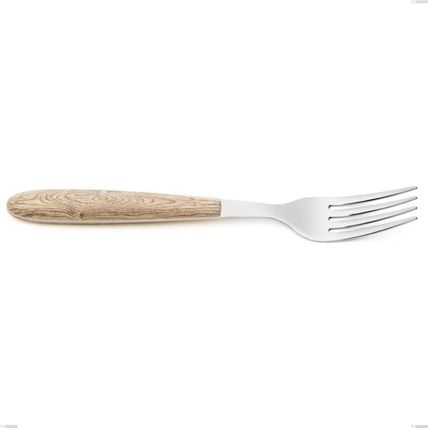Vero Pino table fork, 18.0 nickel-free stainless steel, PBT sublimated polished steel handle, length 190 mm