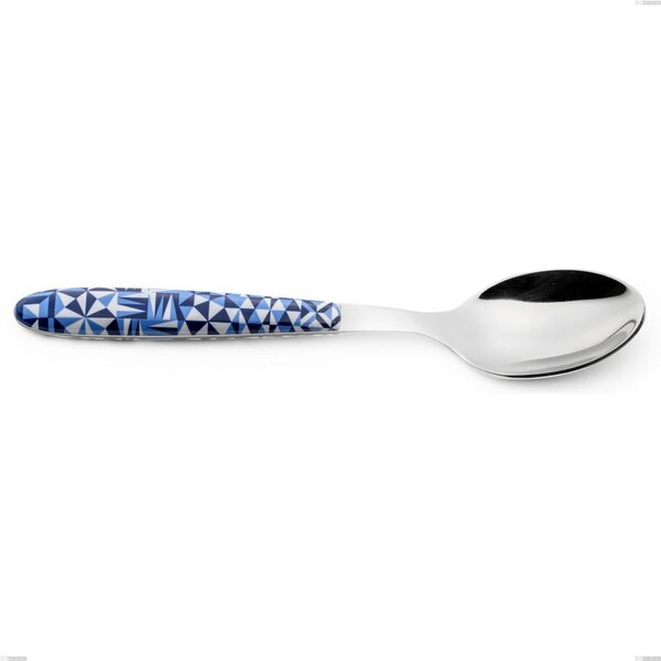 Vero Triangle Table Spoon, 18.0 Stainless Steel Nickel Free, PBT Handle with Polished Steel, Length 190 mm