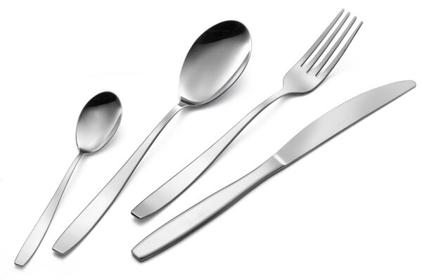 Wind Moka Spoons Set of 6 in Display Box, Stainless Steel 18/0 Nickel Free, 2 mm Thickness