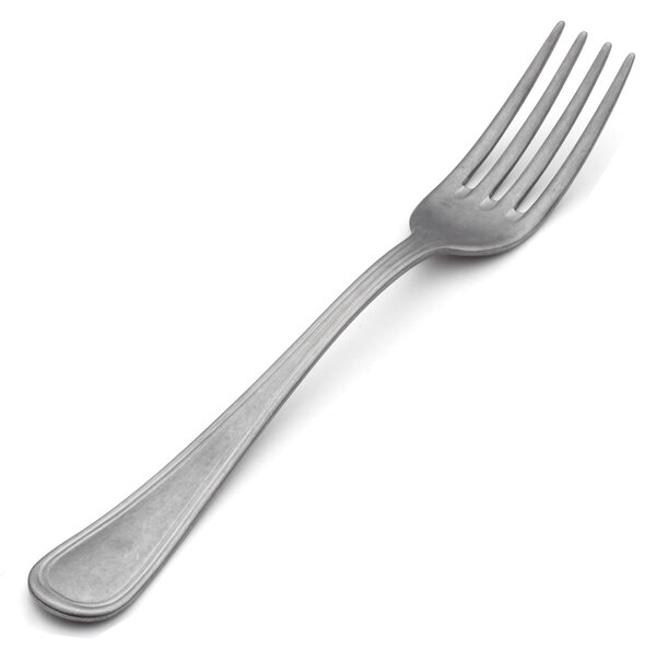 Impero Retro Table Fork in 18/10 Stainless Steel with Matte Polishing, 2.5 mm Thickness, Length 205 mm