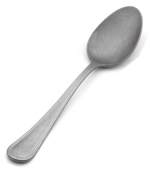 Impero Retro Table Spoon in 18/10 Stainless Steel with Matte Polishing 2.5 mm Thickness, Length 205 mm