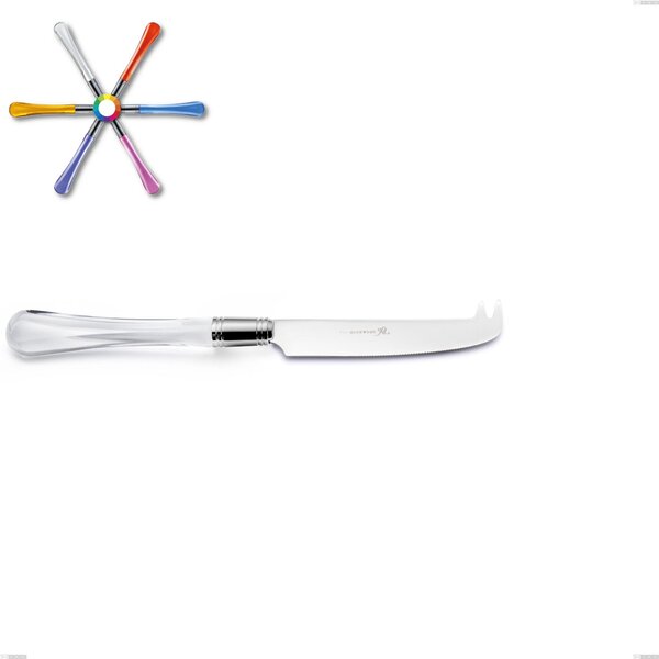 Sapphire Cheese Knife, (Stainless Steel 18.10 AISI304), Methacrylate Handle: Zaffiro Cutlery