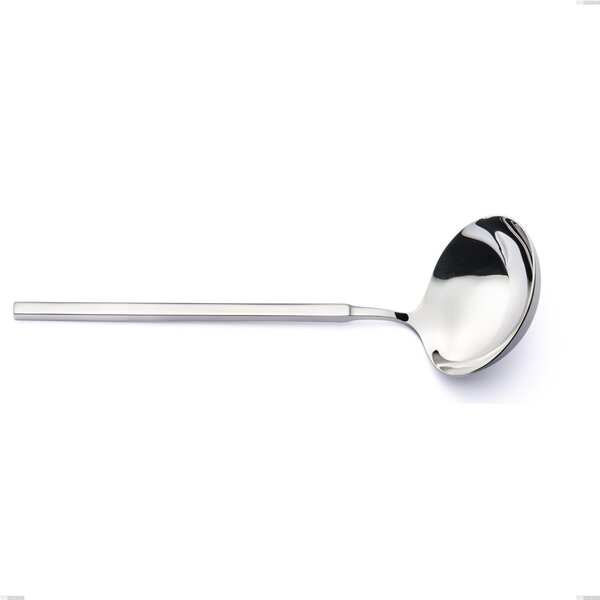 Zeus Inox Forged Polished 18/10 Stainless Steel Ladle (AISI 304) - Length 274 mm
