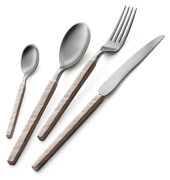 75-Piece Zeus Fire Cutlery Set in Gift Case, Forged 18/10 Stainless Steel (AISI 304)