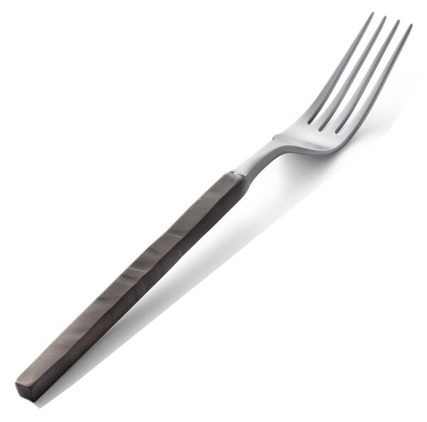 ZEUS FIRE Cutlery Set 24 Pieces for 6 Table Settings Stainless Steel 18.10 AISI304 with Hammered Burnished Handle