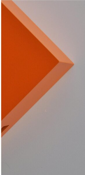 Cuckoo Clock with Rhombus Pendulum in Fine Wood 25x11xh25 cm Orange Yellow Colour