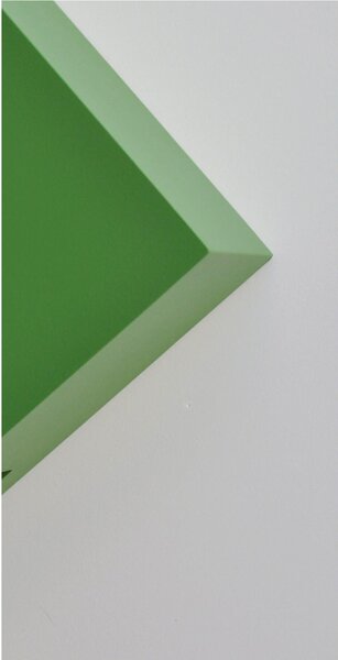 Cuckoo Clock with ROMBINO Pendulum in Fine Wood 25x11xh25 cm, May Green Colour