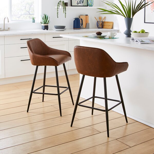 Radleigh Bar Stool, Tan Tan (Brown)