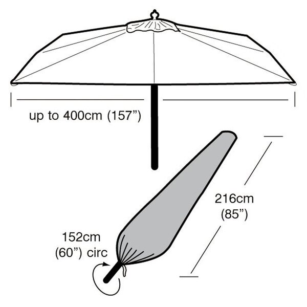 Garland Extra Large Parasol Cover