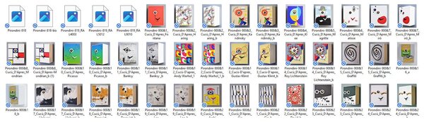 Wall Clock, D'Apres MAGRITTE 16.5x10xh20 cm White Lacquered MDF Case