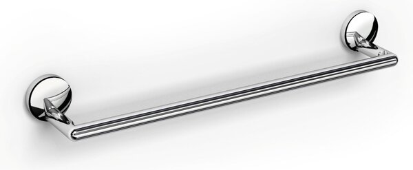 Large 60cm Towel Rail Dimensions 65.5x8.5xh5.5 cm Grand Hotel Polished Stainless Steel