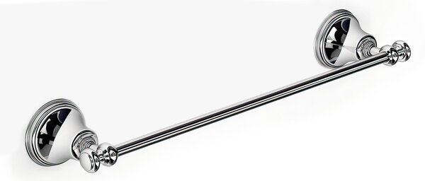 Towel Rack CM 60 LIBERTY Actual Dimensions 56.5x9xh 7 cm Brass Core Polished Stainless Finish Screw Fixings Made in Italy Name: LIBERTY