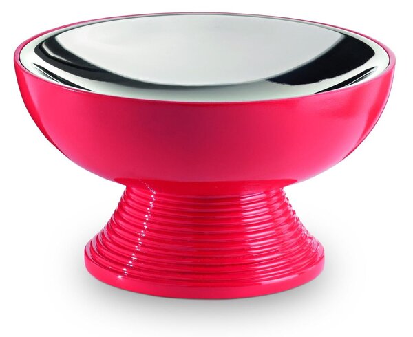 4-Piece RED-MISO Resin Bathroom Set: Soap Dish, Tumbler, Dispenser, and Toilet Brush Holder