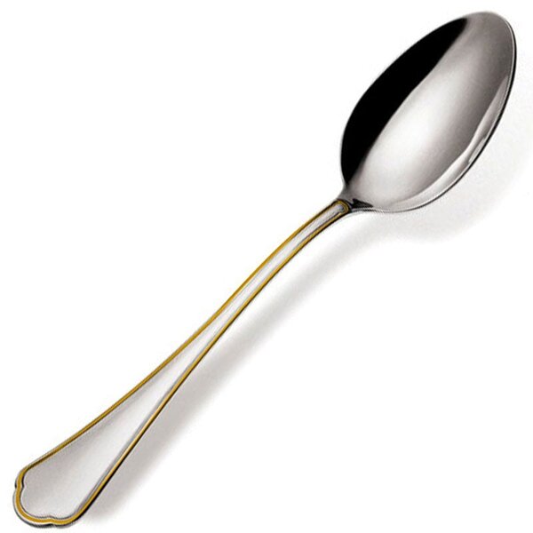 DOMUS ORO 24 Piece Cutlery Set Stainless Steel 18/10 Mirror Polished 3 mm Thickness in Gift Case EME