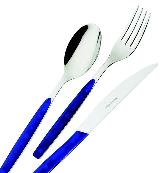 Coloured Cutlery Set 4 Pieces One Place Setting DREAM 1 Knife 1 Fork 1 Spoon 1 Teaspoon in 18/0 Stainless Steel (AISI430) Nickel Free