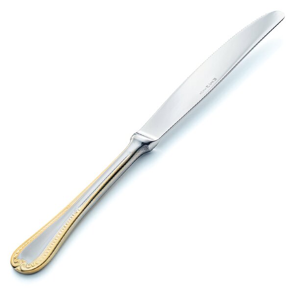 FIRENZE ORO 24 Pieces Cutlery Set Stainless Steel 1810 Mirror Polished 2.5 mm Thickness in Gift Box EME