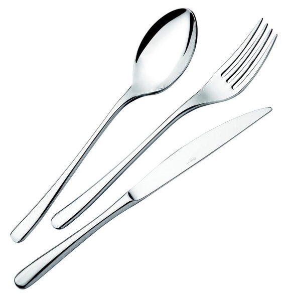 Opera Cutlery Set 5 MM 1 Knife 1 Fork 1 Spoon 1 Coffee Spoon in 18/10 Polished Mirror Stainless Steel
