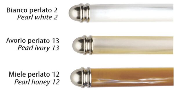 Dessert Pearl 7-Piece Cutlery Set in Stainless Steel 1810 Including 6 Forks and Cake Spatula in Box by Bomboniere Eme
