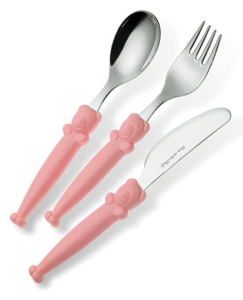 PAPPA ALLEGRA Kids Cutlery 1 Knife 1 Fork 1 Spoon + OVER 18 MONTHS