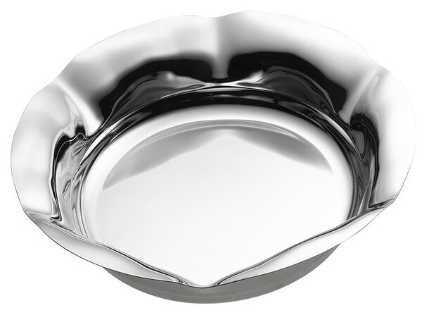 LE ONDE Round Bread Basket Centrepiece 35x35 in Steel