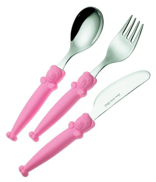 PAPPA ALLEGRA Kids Cutlery 1 Knife 1 Fork 1 Spoon + OVER 18 MONTHS