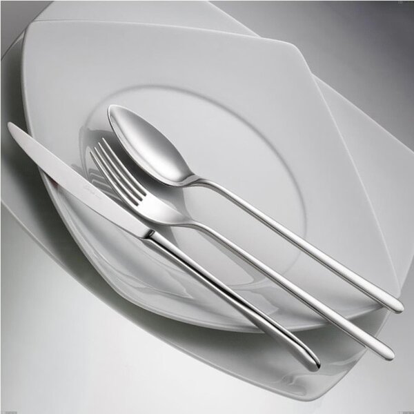 VENICE Cutlery Set 24 Pieces Polished Stainless Steel 1810 AISI304 Thickness 4.0 mm EME