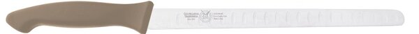 Salmon Knife 26 cm, Dove Grey, Thermoplastic Rubber Handle