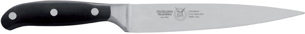 Flexible Forged Filleting Knife 18 cm Blade Essential for Fish Filleting in W.Nr.1.4116 Steel, Acetal Resin Handle and Stainless Steel Rivets